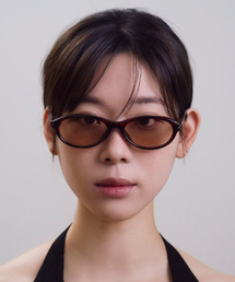 HANGLE EYEWEAR（ハングルアイウェア）の「アンティークオーバルサングラスレオパード（サングラス）」