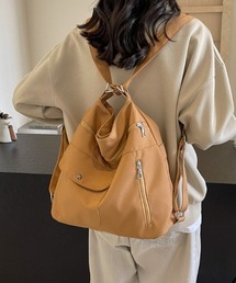 【リュック/ショルダー 】 2WAYバッグ リュック ショルダーバッグ 2way バッグ ショルダー 肩掛け 多ポケット 大容量 リュックにもなる