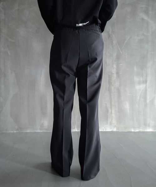 WESTBOY(ウエストボーイ)の「Y2K ワンタック フレアパンツ WO26W7PT15(スラックス・メンズ・ブラック・M/XL/L)」の3枚目の写真