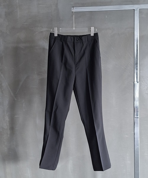 WESTBOY(ウエストボーイ)の「Y2K ワンタック フレアパンツ WO26W7PT15(スラックス・メンズ・ブラック・M/XL/L)」の4枚目の写真
