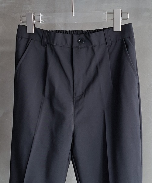 WESTBOY(ウエストボーイ)の「Y2K ワンタック フレアパンツ WO26W7PT15(スラックス・メンズ・ブラック・M/XL/L)」の6枚目の写真