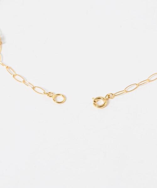 URBAN RESEARCH ROSSO WOMEN(アーバンリサーチ ロッソ)の「LAPUIS SV PETIT STONE NECKLACE(ネックレス・レディース・ホワイト系その他/ブルー系その他・-)」の8枚目の写真