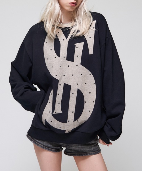 Sourcream(サワークリーム)の「【26AW LOOK掲載品番】【Sourcream】$クルースエット(スウェット・レディース・チャコールグレー/ブラック/グリーン・SMALL/MEDIUM)」の10枚目の写真