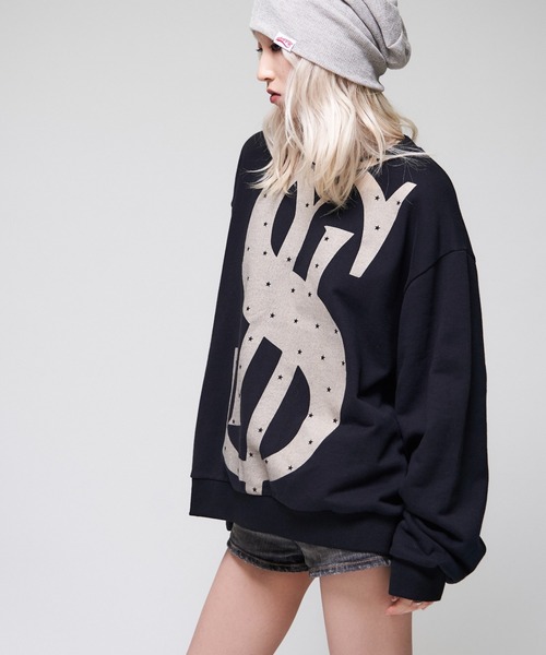 Sourcream(サワークリーム)の「【26AW LOOK掲載品番】【Sourcream】$クルースエット(スウェット・レディース・チャコールグレー/ブラック/グリーン・SMALL/MEDIUM)」の6枚目の写真