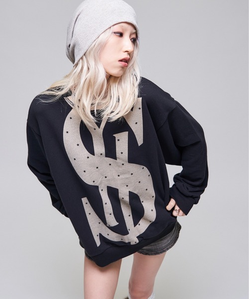 Sourcream(サワークリーム)の「【26AW LOOK掲載品番】【Sourcream】$クルースエット(スウェット・レディース・チャコールグレー/ブラック/グリーン・SMALL/MEDIUM)」の9枚目の写真