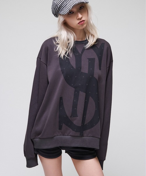 Sourcream(サワークリーム)の「【26AW LOOK掲載品番】【Sourcream】$クルースエット(スウェット・レディース・チャコールグレー/ブラック/グリーン・SMALL/MEDIUM)」の22枚目の写真