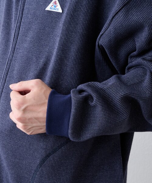 GEVACO(ゲバコ)の「【GEVACO】ワッフル杢ジップパーカー(Tシャツ/カットソー・メンズ・レッド/ネイビー・MEDIUM/LARGE)」の22枚目の写真
