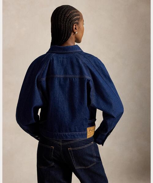 POLO RALPH LAUREN(ポロ ラルフ ローレン)の「シェイプド デニム ジャケット(デニムジャケット・レディース・ブルー・XS/M/S)」の6枚目の写真
