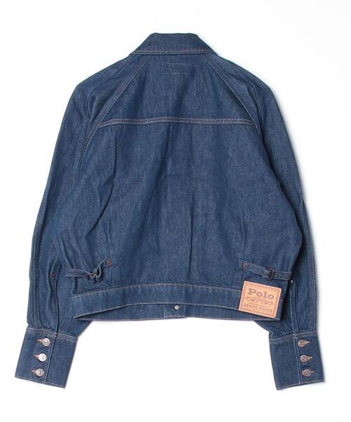 POLO RALPH LAUREN(ポロ ラルフ ローレン)の「シェイプド デニム ジャケット(デニムジャケット・レディース・ブルー・XS/M/S)」の3枚目の写真