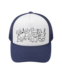 ARIGHTANGLE（アライトアングル）の「CAT CLUB TRUCKER CAP (3 COLOR)（キャップ）」