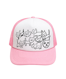 ARIGHTANGLE（アライトアングル）の「CAT CLUB TRUCKER CAP (3 COLOR)（キャップ）」