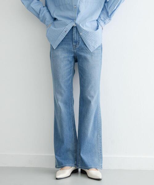 Healthy denim(ヘルシーデニム)の「Healthy DENIM SALSA(デニムパンツ・レディース・インディゴブルー・23/24/25)」の2枚目の写真