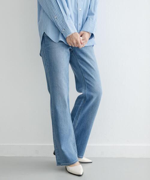 Healthy denim(ヘルシーデニム)の「Healthy DENIM SALSA(デニムパンツ・レディース・インディゴブルー・23/24/25)」の4枚目の写真