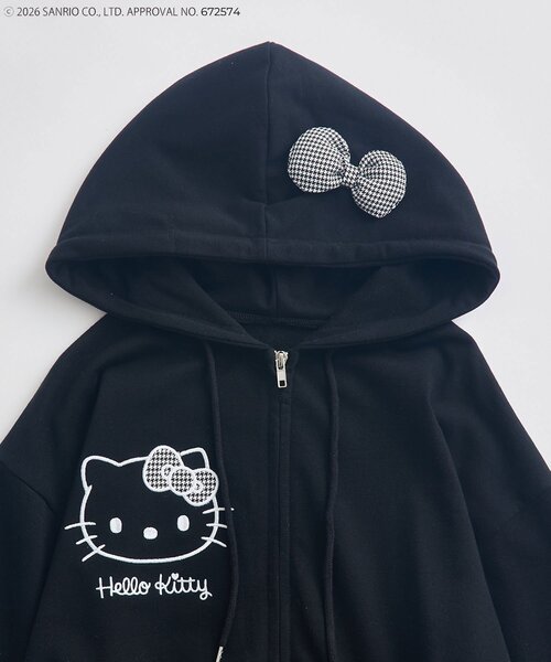 OLIVE des OLIVE(オリーブデオリーブ)の「HELLO KITTY パーカー(パーカー・レディース・ピンク/ブラック・FREE)」の19枚目の写真