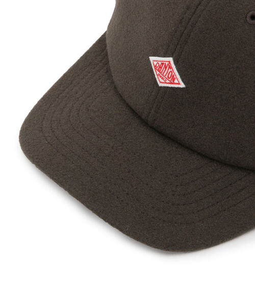 DANTON(ダントン)の「Melton Jersey 6-Panel Cap(キャップ・レディース・ブラウン/アイボリー/グレー・F)」の9枚目の写真