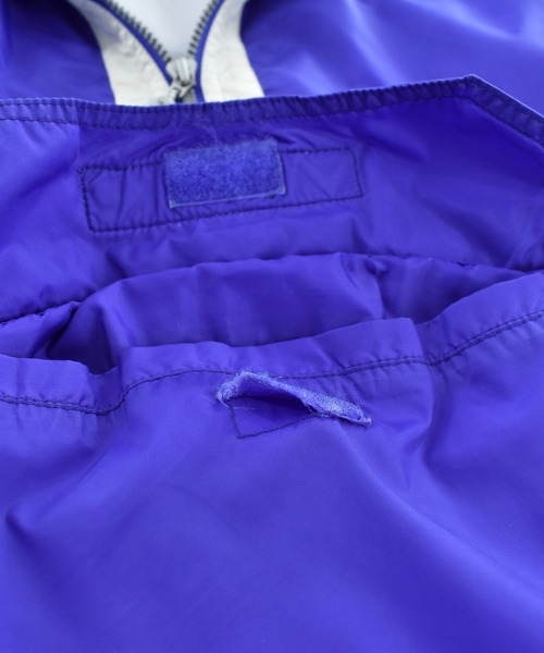 FILA（フィラ）の「【USED】90’s FILA ナイロン アノラックパーカー（ナイロンジャケット・メンズ・パープル・LARGE）」の2枚目の写真