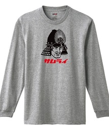 NIPOP(ニポップ) 長袖Tシャツ 侍 武士 和 プリント インバウンド お土産 ロンT トップス メンズ ユニセックス