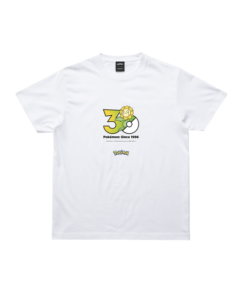 ZOZOSPOT(ゾゾスポット)の「Pokemon 30th Anniversary 1025 T-shirt 「キマワリ」(Tシャツ/カットソー・レディース・ホワイト・SMALL/MEDIUM/LARGE/X-LARGE/XX-LARGE/XXX-LARGE/100cm/110cm/120cm/130cm/140cm/150cm/160cm)」の1枚目の写真