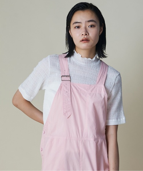 mintdesigns(ミントデザインズ)の「Textured Top(Tシャツ/カットソー・レディース・ホワイト/グレー/ブラック・ONESIZE)」の1枚目の写真
