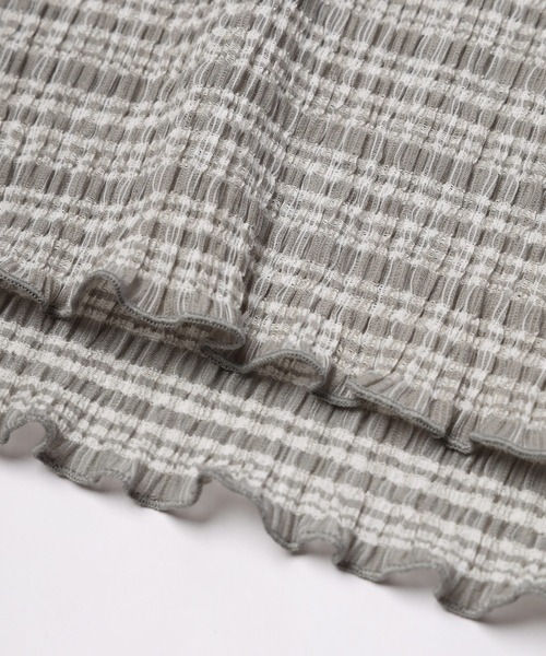 mintdesigns(ミントデザインズ)の「Textured Top(Tシャツ/カットソー・レディース・ホワイト/グレー/ブラック・ONESIZE)」の17枚目の写真