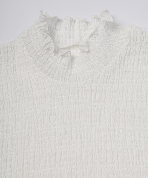 mintdesigns(ミントデザインズ)の「Textured Top(Tシャツ/カットソー・レディース・ホワイト/グレー/ブラック・ONESIZE)」の18枚目の写真