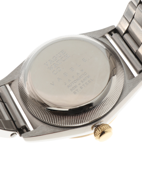 VAGUE WATCH CO.(ヴォーグウォッチカンパニー)の「VAGUE WATCH CO. Vabble Combi 32mm(アナログ腕時計・レディース・シルバー・FREE)」の6枚目の写真