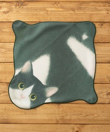 ZIP FIVE（ジップファイブ）の「犬・猫 柄 らくらく手間なし風呂敷 くっつく マジックタオル 40x40cm（ランチョンマット/テーブルウェア）」