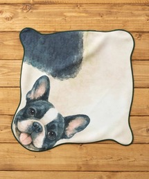ZIP FIVE（ジップファイブ）の「犬・猫 柄 らくらく手間なし風呂敷 くっつく マジックタオル 40x40cm（ランチョンマット/テーブルウェア）」