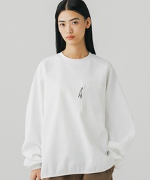 +phenix(プラスフェニックス)WAFFLE SCULPTED LONG SLEEVE TEE / ワッフルスカルプテッド ロングスリーブTシャツ