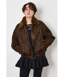 Suede look 2WAY ブルゾン