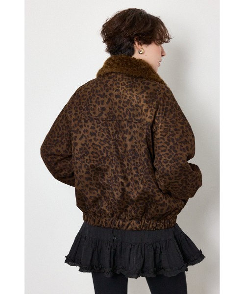RODEO CROWNS WIDE BOWL（ロデオクラウンズワイドボウル）の「Suede look 2WAY ブルゾン（ブルゾン・レディース・ブラック/ベージュ系その他/ブラウン・FREE）」の11枚目の写真