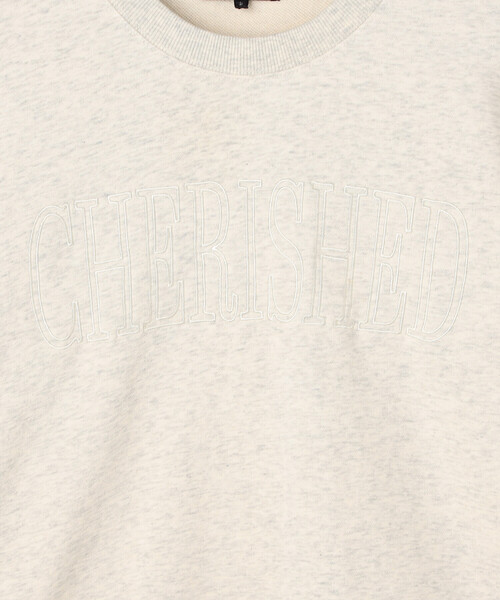 COMME CA ISM(コムサイズム)の「ロゴ裏毛スウェット(Tシャツ/カットソー・レディース・オートミール/ブラック・L/M)」の20枚目の写真