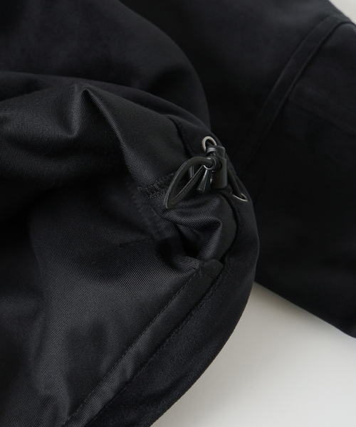 JOURNAL STANDARD（ジャーナルスタンダード）の「ベロア BDU（ミリタリージャケット・メンズ・ピンク/チャコールグレー/ブラック・MEDIUM/LARGE）」の8枚目の写真