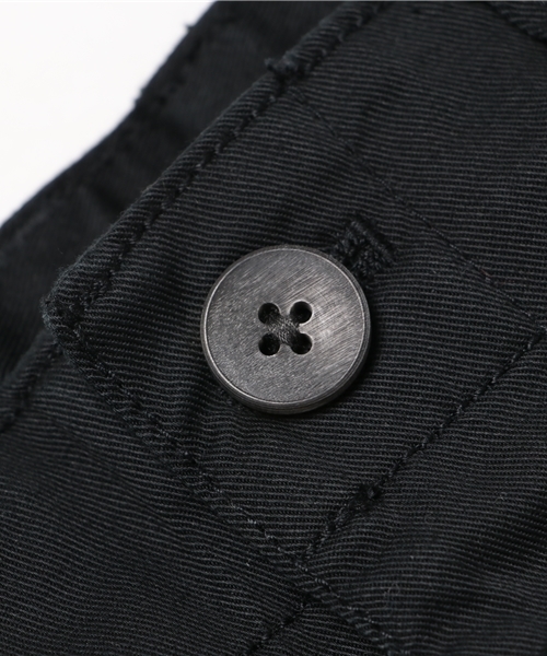 OURET（オーレット）の「20 CHINO STRETCH SLASH POCKET GAZETTE CROTCH SKINNY PANTS（チノパンツ・メンズ・ベージュ/ネイビー/マスタード/カーキ/ブラック・2/3/1）」の11枚目の写真