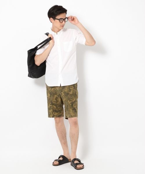 GLOBAL WORK（グローバルワーク）の「ブロードシャツ半袖/721411（シャツ/ブラウス・メンズ・ホワイト/カーキ/ネイビー・LARGE/SMALL/MEDIUM/X-LARGE）」の11枚目の写真