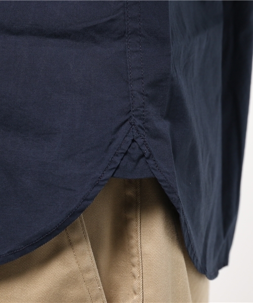 GLOBAL WORK（グローバルワーク）の「ブロードシャツ半袖/721411（シャツ/ブラウス・メンズ・ホワイト/カーキ/ネイビー・LARGE/SMALL/MEDIUM/X-LARGE）」の9枚目の写真