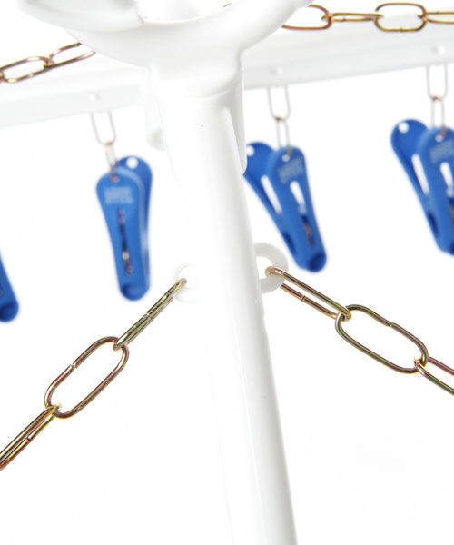 niko and...（ニコアンド）の「[LAUNDROMAT&TUB]角ハンガー40（ランドリーグッズ・レディース・ホワイト/ピンク・0）」の12枚目の写真