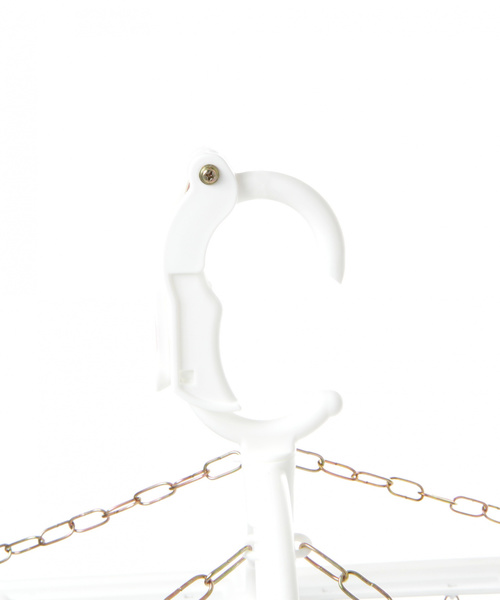 niko and...（ニコアンド）の「[LAUNDROMAT&TUB]角ハンガー40（ランドリーグッズ・レディース・ホワイト/ピンク・0）」の10枚目の写真