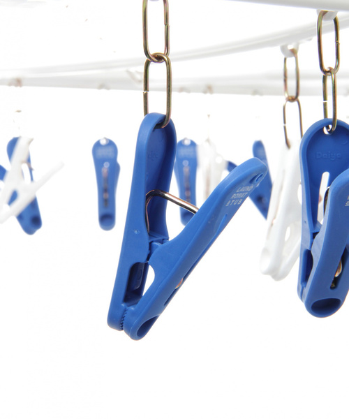 niko and...（ニコアンド）の「[LAUNDROMAT&TUB]角ハンガー40（ランドリーグッズ・レディース・ホワイト/ピンク・0）」の8枚目の写真