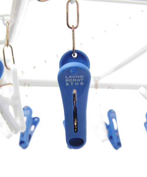 niko and...（ニコアンド）の「[LAUNDROMAT&TUB]角ハンガー40（ランドリーグッズ・レディース・ホワイト/ピンク・0）」の7枚目の写真