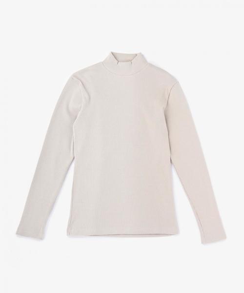 UNITED ARROWS（ユナイテッドアローズ）の「USCM リブ モックネック カットソー◆（Tシャツ/カットソー・メンズ・ベージュ/ネイビー/ブラック/ホワイト・LARGE/SMALL/MEDIUM/X-SMALL/XX-LARGE/X-LARGE）」の3枚目の写真