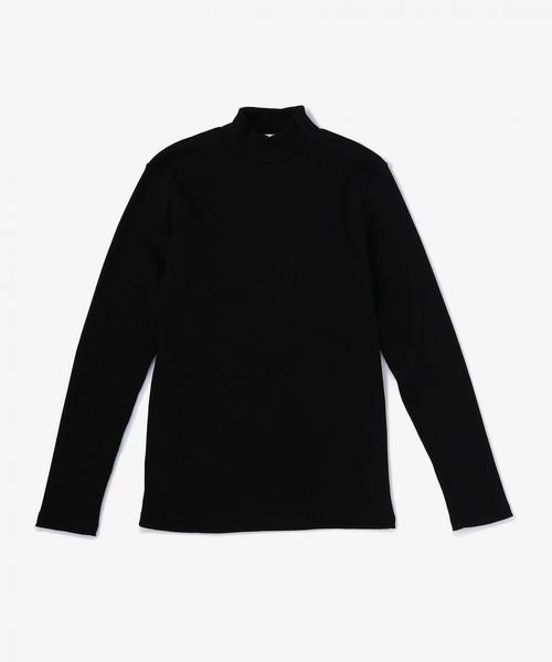 UNITED ARROWS（ユナイテッドアローズ）の「USCM リブ モックネック カットソー◆（Tシャツ/カットソー・メンズ・ベージュ/ネイビー/ブラック/ホワイト・LARGE/SMALL/MEDIUM/X-SMALL/XX-LARGE/X-LARGE）」の2枚目の写真
