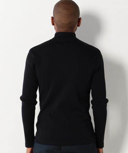 UNITED ARROWS（ユナイテッドアローズ）の「USCM リブ モックネック カットソー◆（Tシャツ/カットソー・メンズ・ベージュ/ネイビー/ブラック/ホワイト・LARGE/SMALL/MEDIUM/X-SMALL/XX-LARGE/X-LARGE）」の17枚目の写真