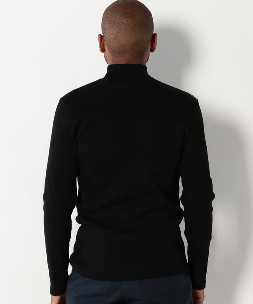 UNITED ARROWS（ユナイテッドアローズ）の「USCM リブ モックネック カットソー◆（Tシャツ/カットソー・メンズ・ベージュ/ネイビー/ブラック/ホワイト・LARGE/SMALL/MEDIUM/X-SMALL/XX-LARGE/X-LARGE）」の15枚目の写真