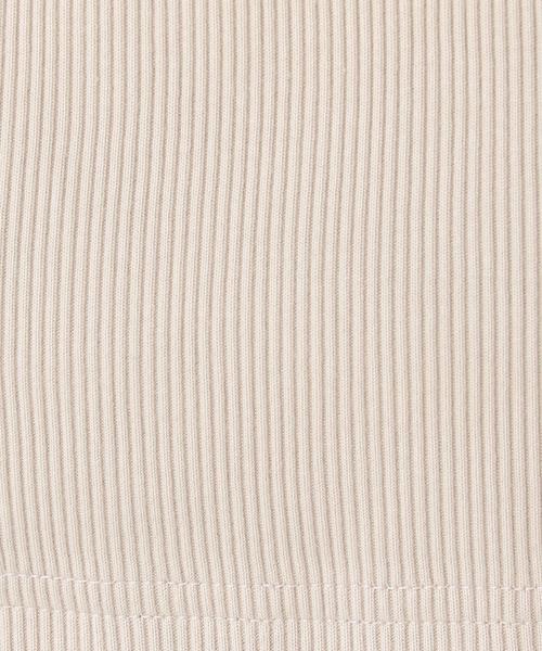 UNITED ARROWS（ユナイテッドアローズ）の「USCM リブ モックネック カットソー◆（Tシャツ/カットソー・メンズ・ベージュ/ネイビー/ブラック/ホワイト・LARGE/SMALL/MEDIUM/X-SMALL/XX-LARGE/X-LARGE）」の8枚目の写真