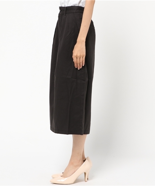 LBC（エルビーシー）の「コットンレーヨンツイルベルト付きタイトスカート（スカート・レディース・ダークグレー/モカ・MEDIUM/LARGE）」の4枚目の写真