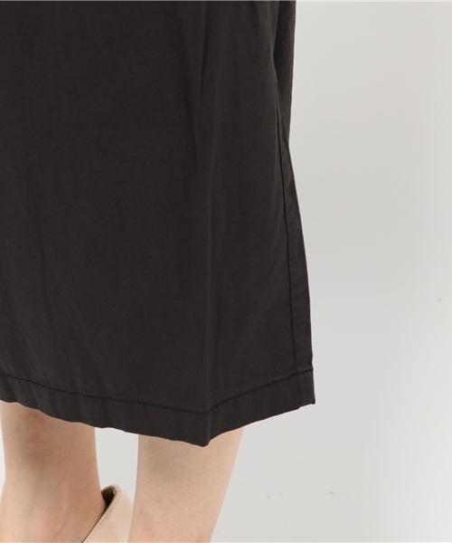LBC（エルビーシー）の「コットンレーヨンツイルベルト付きタイトスカート（スカート・レディース・ダークグレー/モカ・MEDIUM/LARGE）」の9枚目の写真