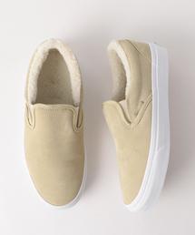 VANS | ＜VANS（バンズ）＞スエードボア スリッポン ◆(スリッポン)