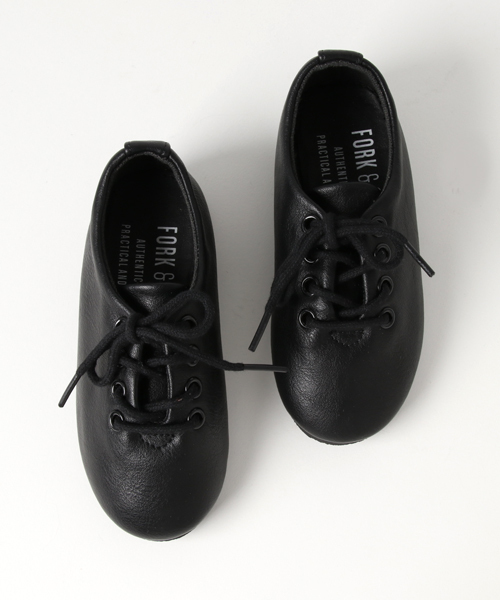 URBAN RESEARCH DOORS（アーバンリサーチドアーズ）の「FORK&SPOON　Ballet Shoes(KIDS)（ドレスシューズ・キッズ・ブラック/ホワイト・16/17/18/19/20）」の4枚目の写真