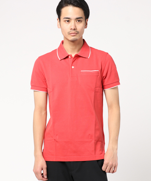 BROOKS BROTHERS（ブルックスブラザーズ）の「Red Fleece コットンピケ ティップド ポロシャツ 【洗濯機使用可】（ポロシャツ・メンズ・ネイビー/レッド・LARGE/X-SMALL/MEDIUM/SMALL）」の12枚目の写真